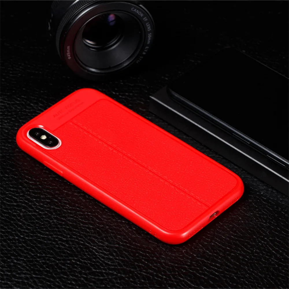 Роскошный 360 полный защитный кожаный чехол для iPhone 7 8 Plus X XS XR 5 SE 6 6S Xs MAX мягкий PU