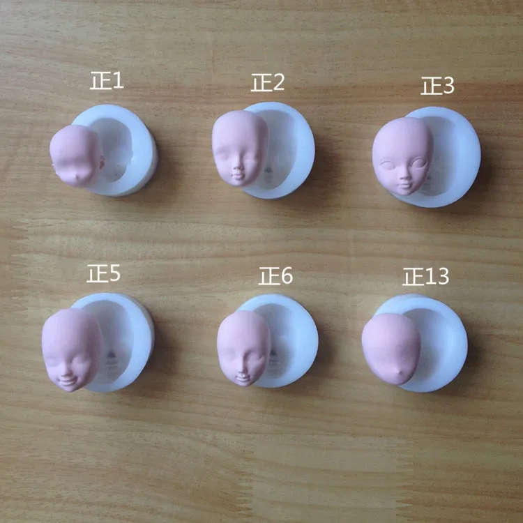1 шт. 3D Baby Face мягкая глиняная форма инструменты силиконовая форма для торта шоколадные конфеты форма для выпечки инструменты для украшения тортов из мастики