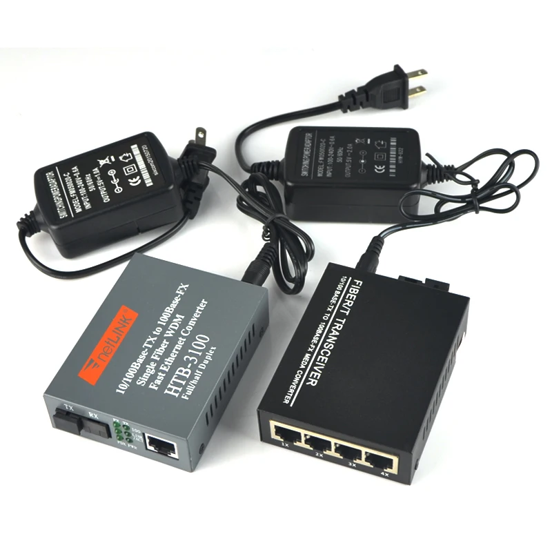 Волоконно оптический медиа конвертер 1 CH * SC RJ45 волоконно трансивер 25KM|optical