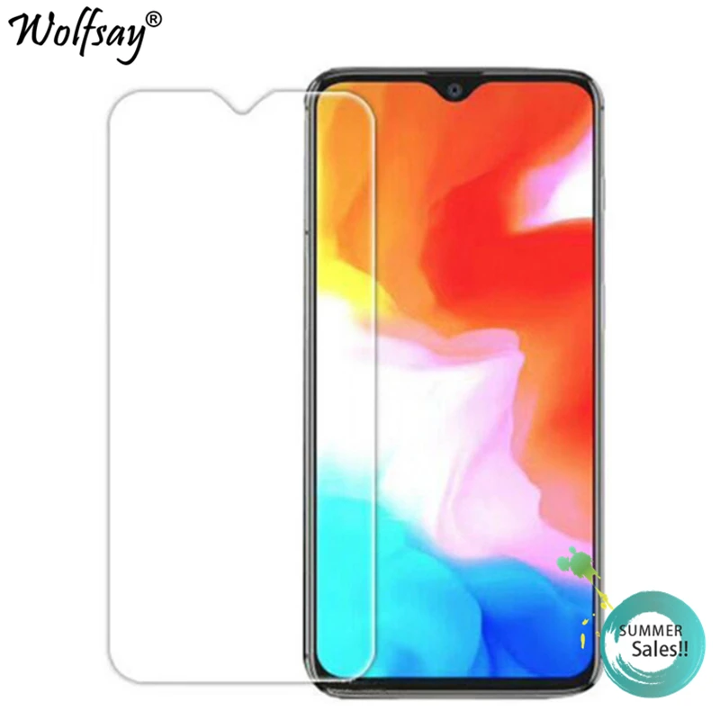 

Wolfsay 2PCS Glass Oneplus 6T Screen Protector Tempered Glass For Oneplus 6T Protective Glass For Oneplus 6T 6 T Ultra-Thin Film