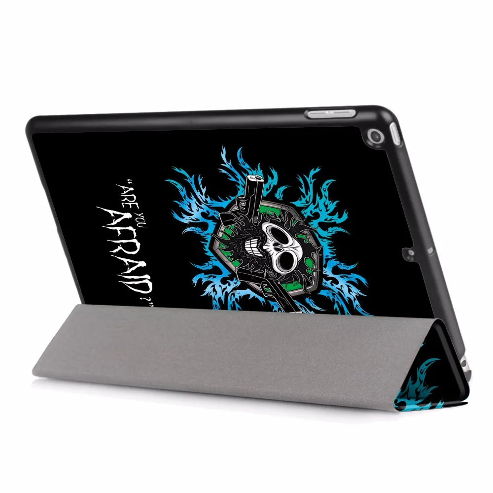 Магнитный кожаный умный чехол для Apple, iPad 9,7 5-го поколения A1954 Coque Capa Funda
