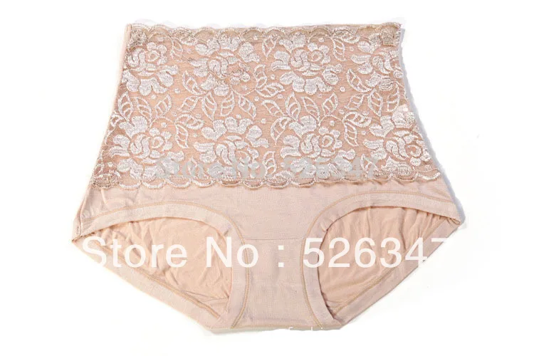 Сексуальное женское кружевное цветочное нижнее белье с завышенной талией шорты