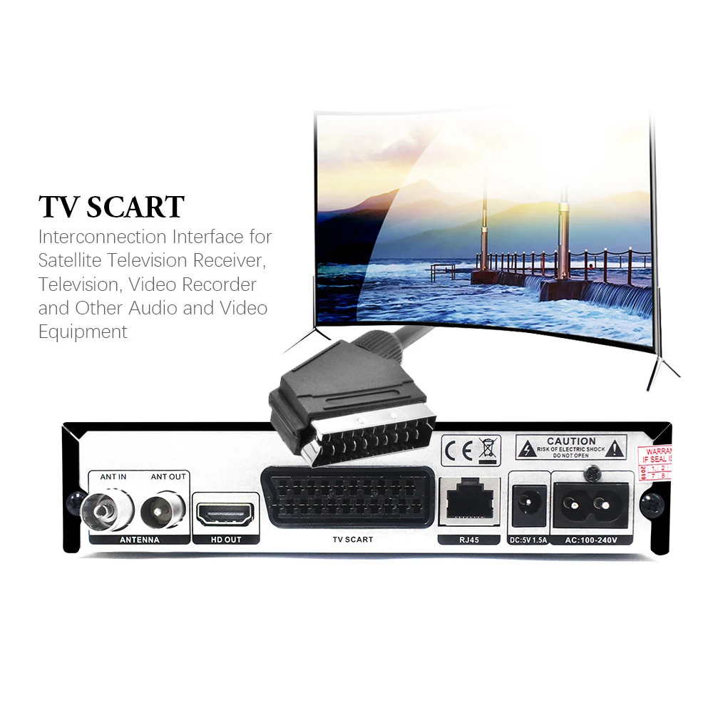 Vmade H.265 AC3 MPEG-4 DVB-T2 цифровая ТВ коробка Dvb-T2 наземный приемник Dvb T2 k6 телевизионная