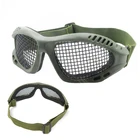 Регулируемые уличные тактические очки для пейнтбола, стальная проволочная сетка, охотничьи страйкбольные очки, защитные очки для игр, спортивные очки