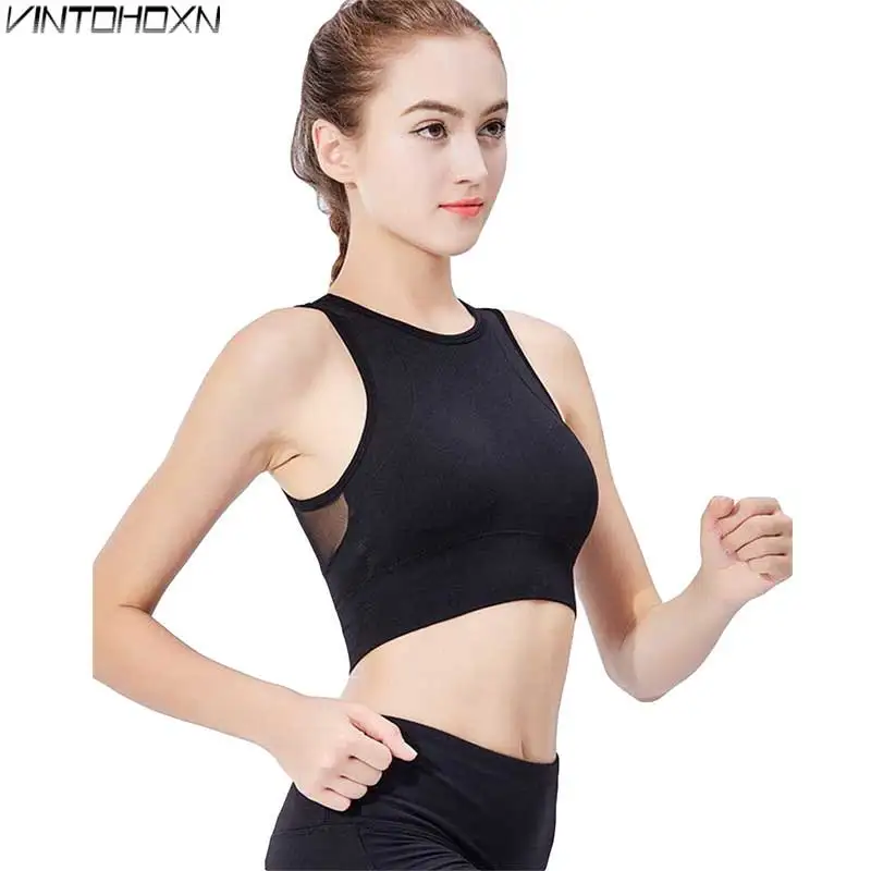Женский спортивный бюстгальтер для фитнеса тренировочный жилет сна девочек