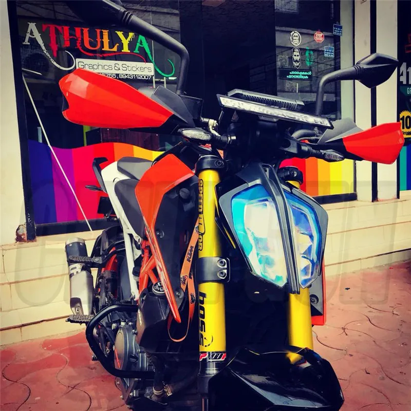 Мотоциклетная фара Защитная крышка для объектива Защита для фары для KTM DUKE 125 DUKE 390- DUKE 790