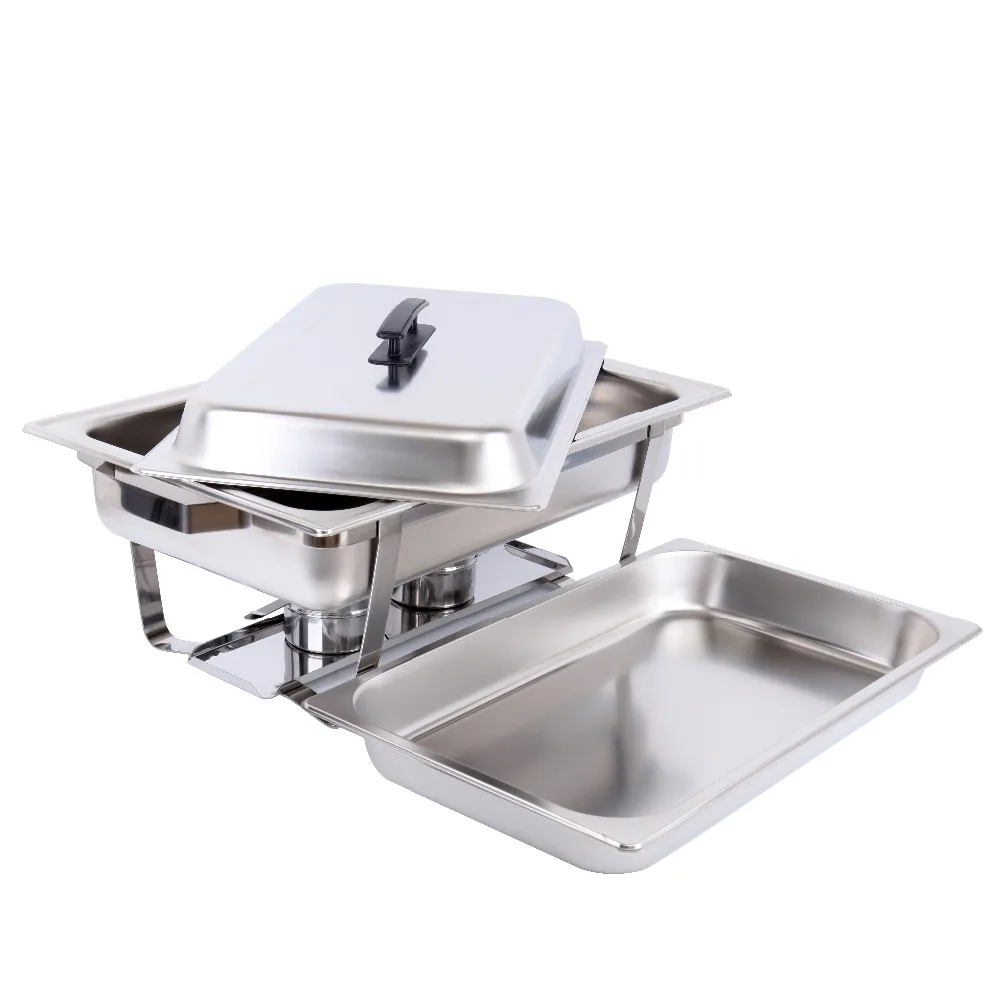 2 шт. нержавеющая сталь жестяная тарелка Серверная крышка горячий горшок
