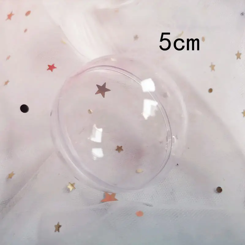 5pc 5cm balls Украшения в виде слона из блестящих золотых и серебряных звездочек, помпоны на торт для детского дня, принадлежности для юбилейной вечеринки, милые подарки - Цвет: 5pc 5cm balls