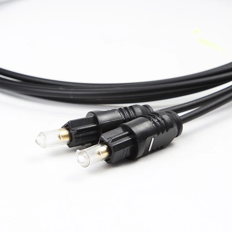 

New Gold Plated Digital Audio Optical Optic Fiber Cable Toslink SPDIF Cord