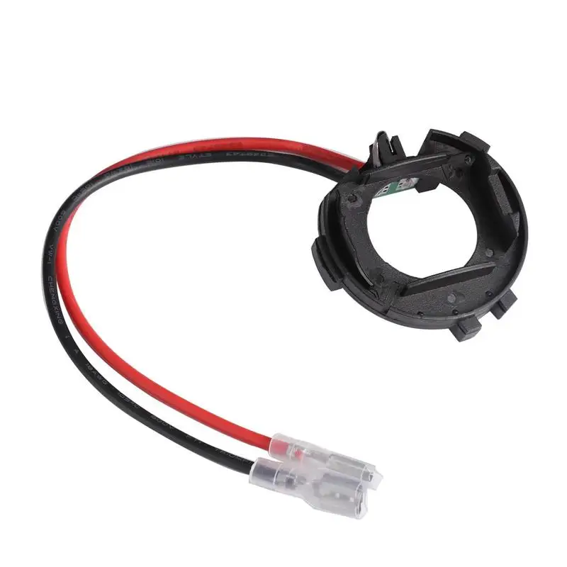 Oslamp для VW Golf MK7 Led H7 лампы фар черные пластиковые держатели адаптеров