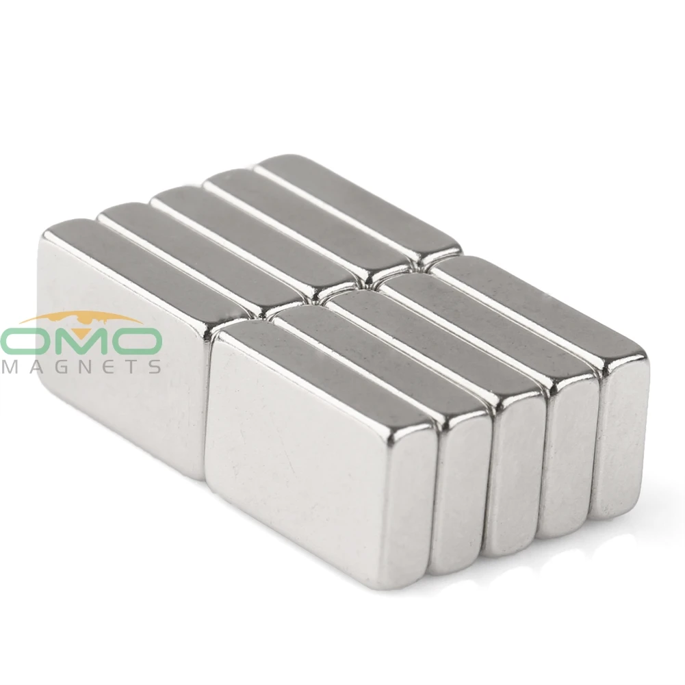 OMO Magnetics 13x8x3 мм N35 10 шт супер сильные блочные кубовидные магниты|magnet magnet|magnet 8super strong