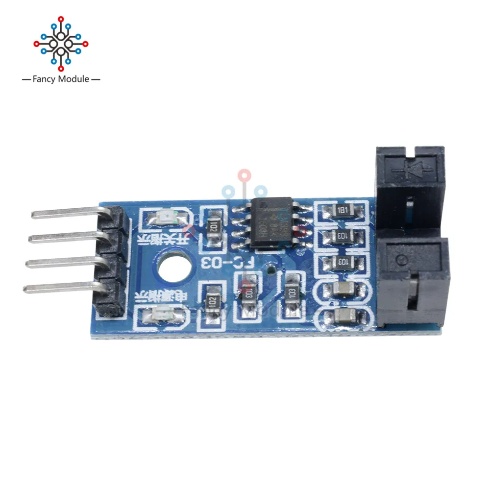 ИК Оптрон типа слота модуль датчика скорости LM393 для Arduino соединительный датчик 3