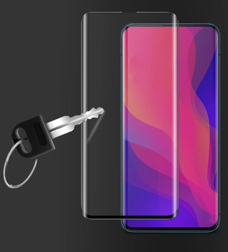 Защитное стекло закаленное для OPPO FIND X 3D | Мобильные телефоны и аксессуары