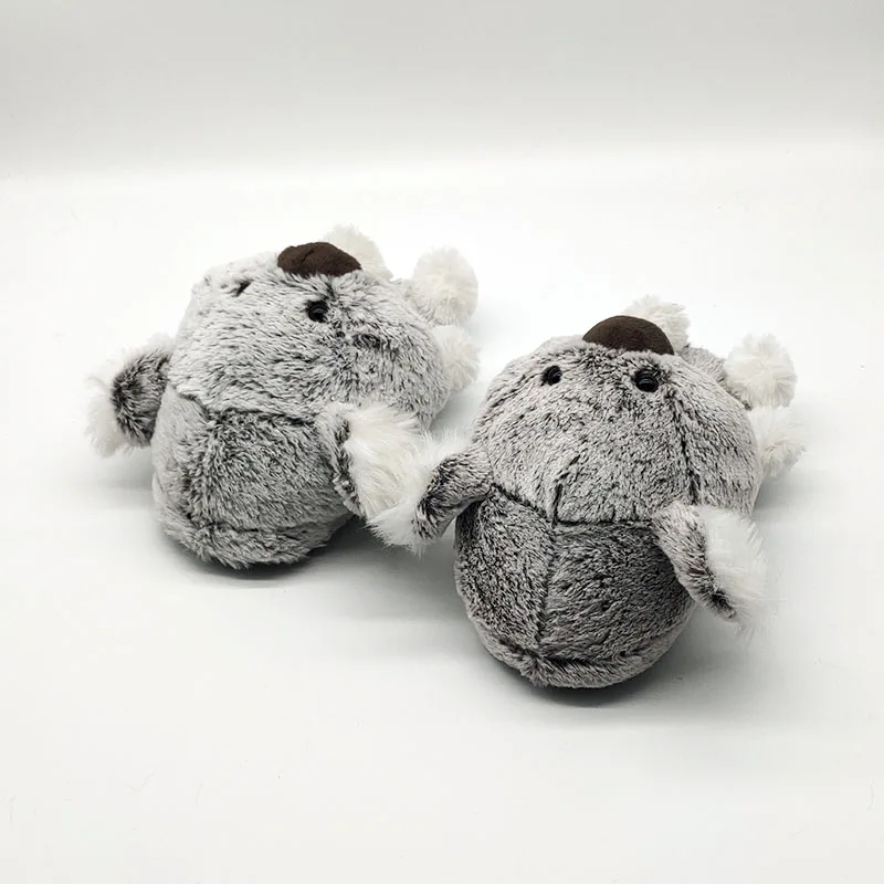 Меховые тапочки koala мужские и женские зимние домашние на заказ | Обувь