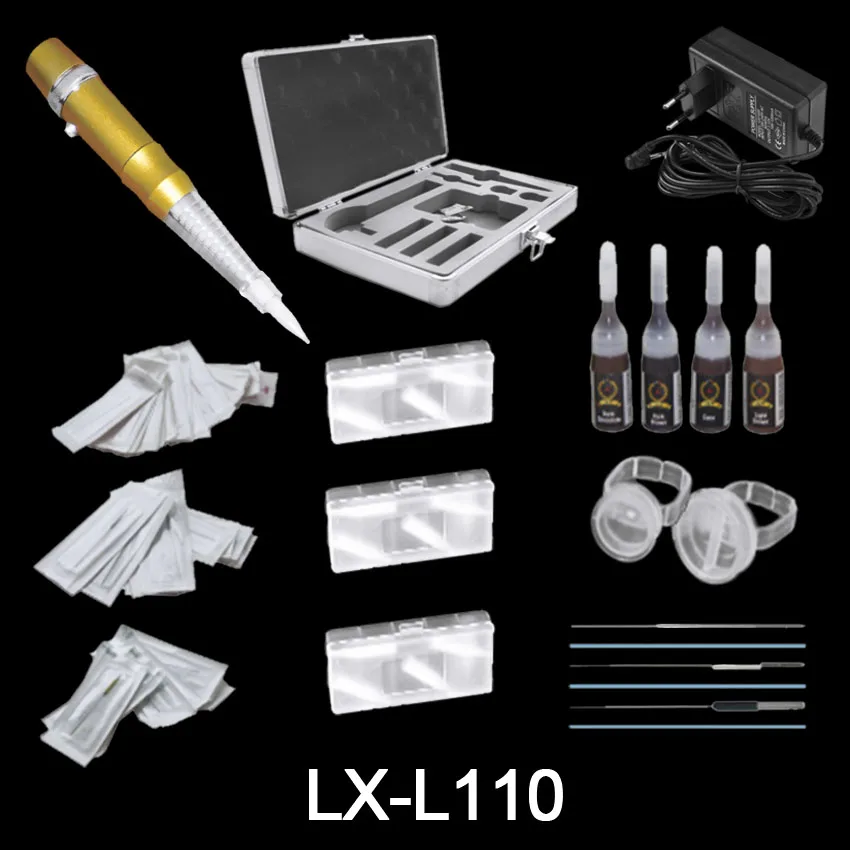 Набор игл для перманентного макияжа электрическая машинка ручка бровей губ век