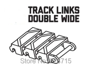 * Track Link 2 л в ширину 100 шт. Y5306 сделай сам развивающий блок кирпич Деталь №