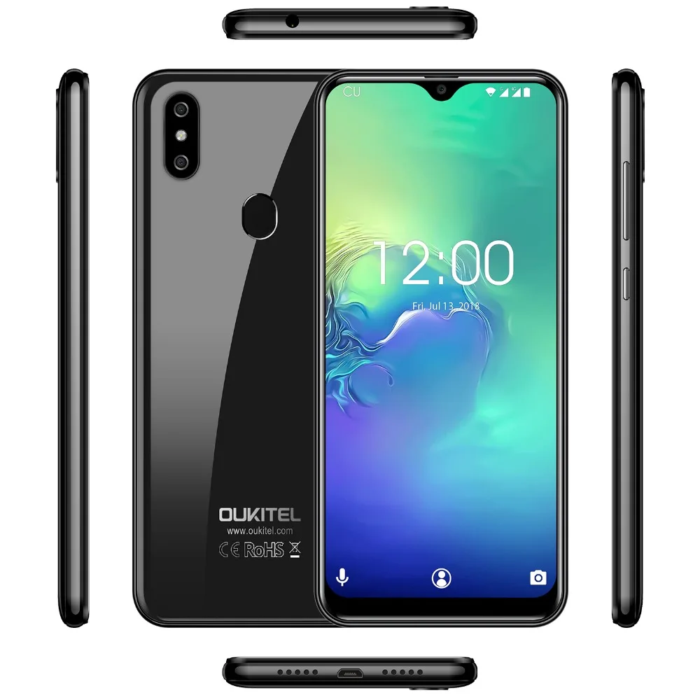 OUKITEL C15 PRO 6 088 "FHD 19:9 смартфон с четырёхъядерным процессором MT6761 ОЗУ 2 Гб ПЗУ 16 ГБ 4