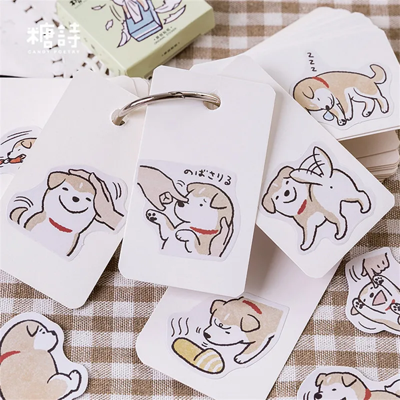 1 шт. kawaii блокнот Канцтовары милая собака планировщик с узором бумага для заметок