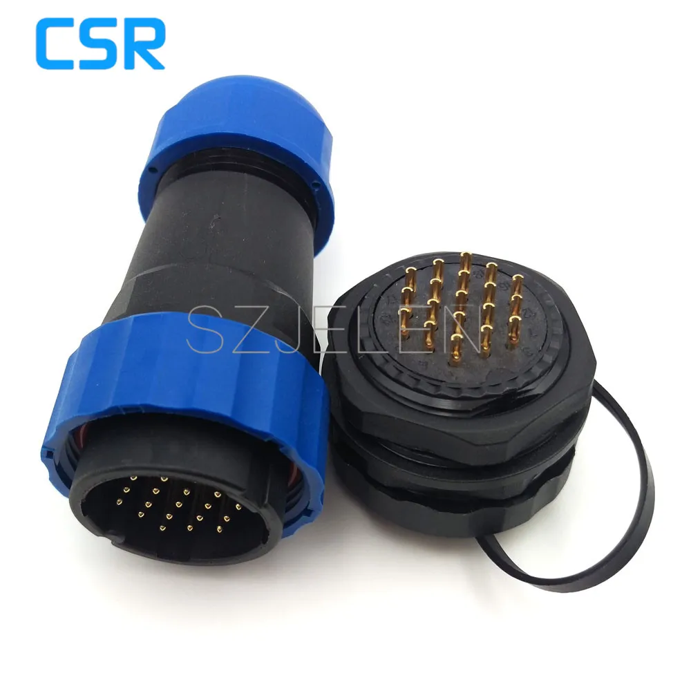 SD28TP ZM 19 контактные водонепроницаемые и пыленепроницаемые разъемы папа мама IP67