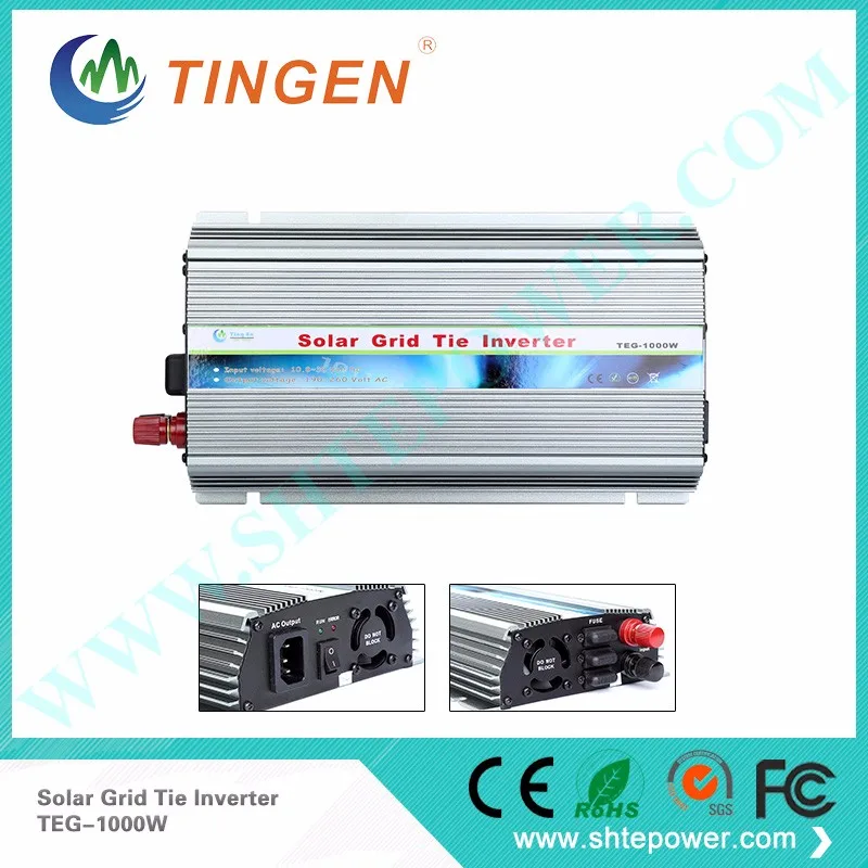 DC 12V 24V to AC 220V 230V 240V Pure Sine Wave 1kw On Grid Tie Solar Inverter 1000w DC 12V 24V to AC 220V 230V 240V Pure Sine Wave 1kw On Grid Tie Solar Inverter 1000w