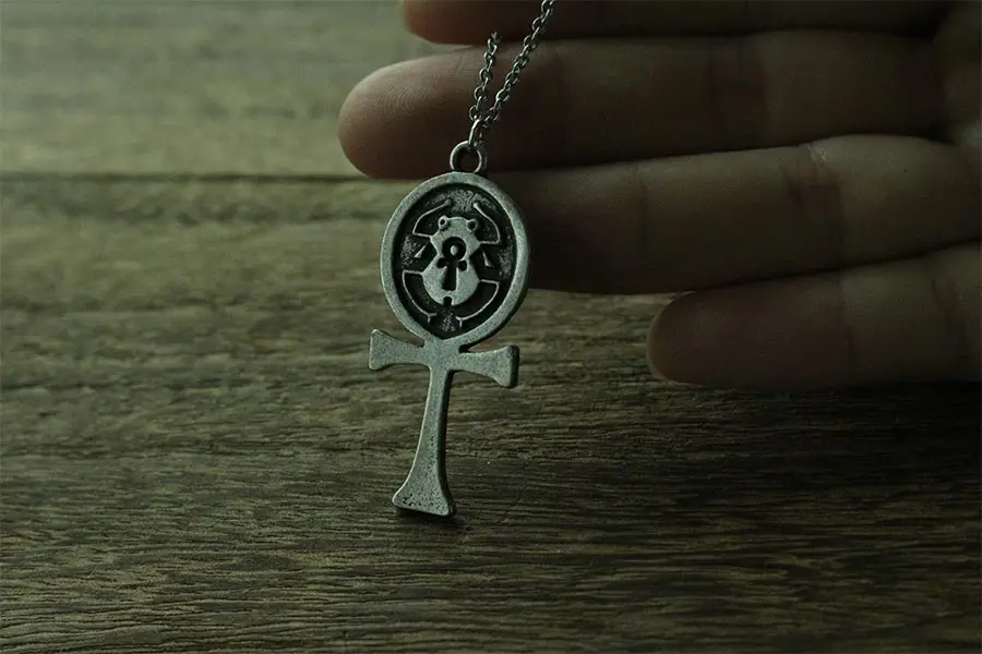 1 шт. браслет из нержавеющей стали с подвеской символом|steel chain|silver jewelryegyptian scarab |