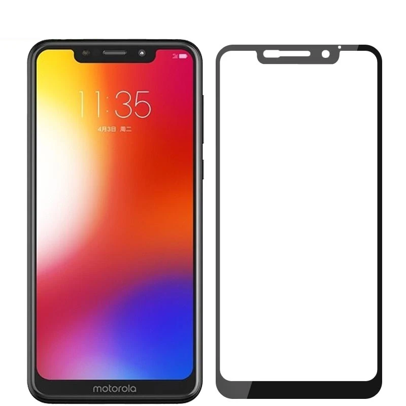 Защитное стекло закаленное для Motorola One Power P30 Note Moto Note|Защитные стёкла и плёнки