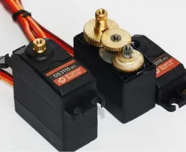 HSP DS3115MG 15 кг сервопривод с высоким крутящим моментом металлическая Шестерня