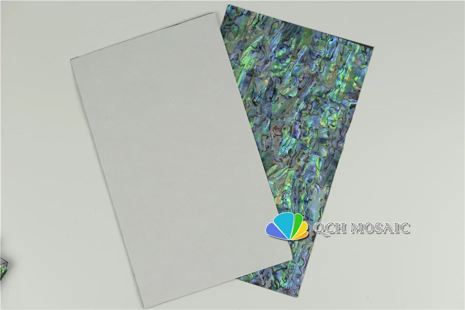 Гибкая AAA Новая Зеландия abalone paua shell перламутровый ламинированный лист оболочка шпон самоклеящаяся наклейка подложка 20 шт./лот