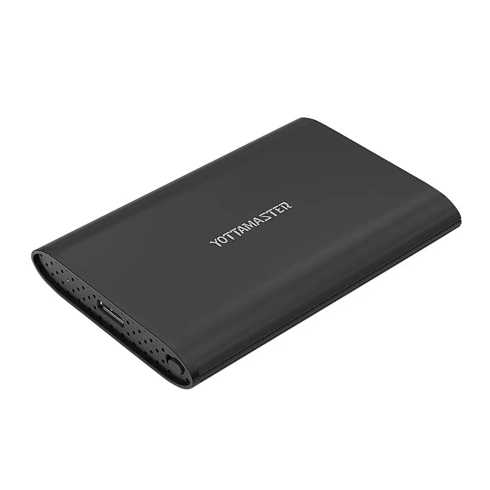 Золотой Yottamaster HDD чехол 2,5 SATA для USB 3,0 жесткий диск Корпус для SSD диск HDD коробка 5 Гбит/с Чехол Поддержка UASP для окна/Макс/Linux - Цвет: Золотой