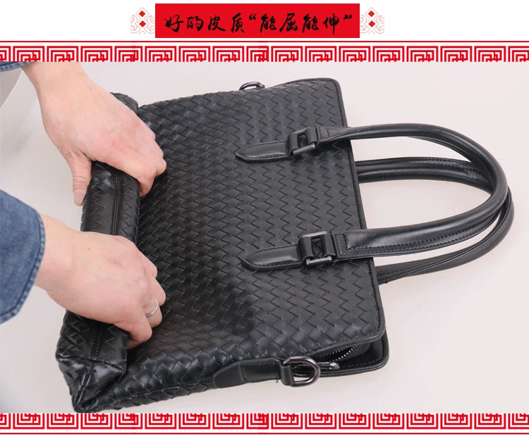 Новая мода Для мужчин сумки ручной Портфели Пояса из натуральной кожи Для мужчин мешок Портфели сумка для ноутбука Повседневное Сумки на плечо