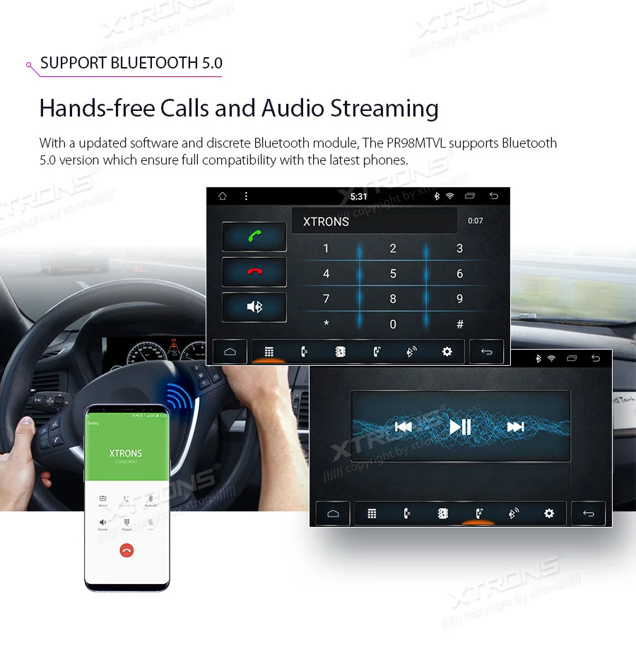 XTRONS " Android 8,1 Восьмиядерный Автомобильный плеер радио gps без DVD для VW Volkswagen Golf Plus Passat CC Touran Tiguan Sharan для Skoda