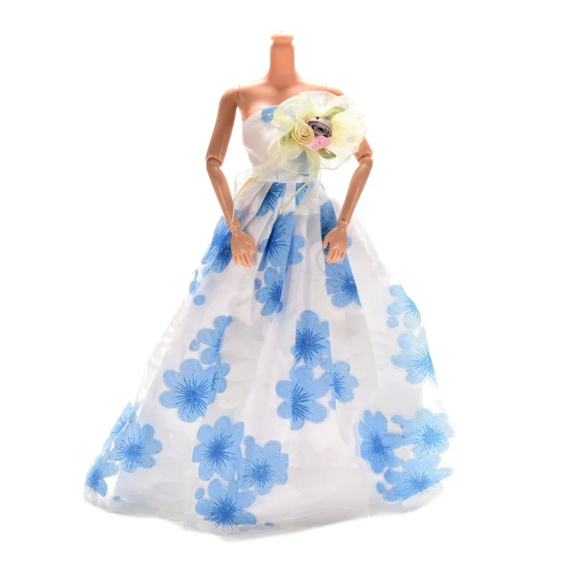 

For doll Multi Styles Pick Handmake wedding princess Dress Beaty Doll Party Dress Elegant Summer Clothing Gown
