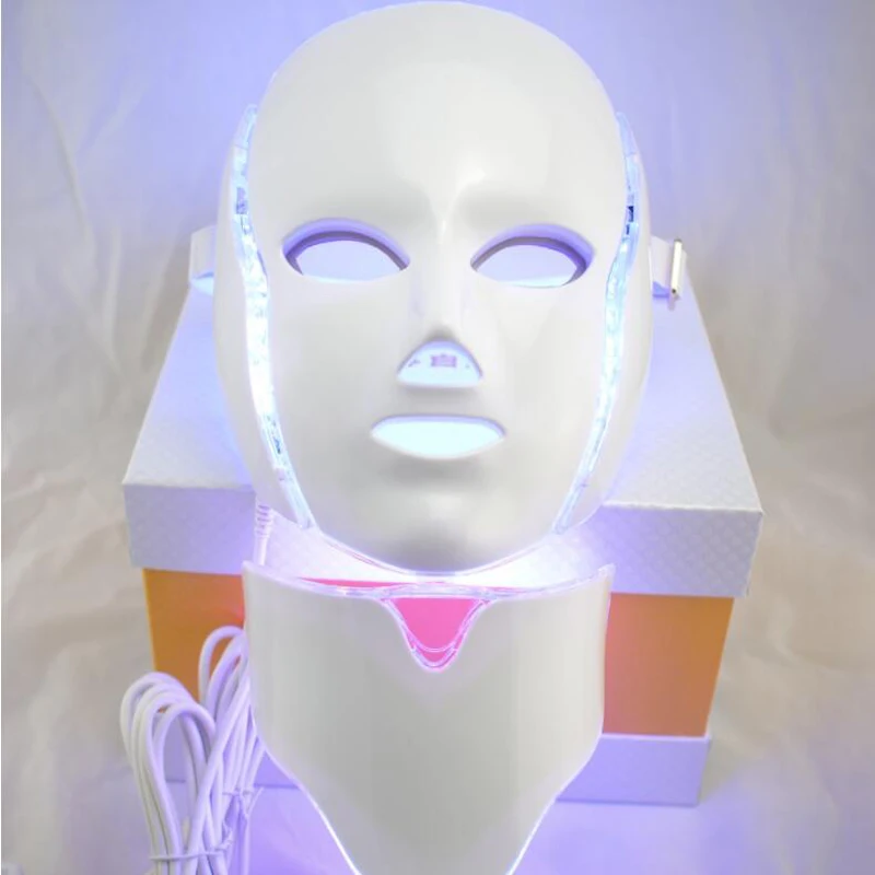 Светодиодный Maschera Per il Viso 7 цветов для предотвращения акне Sbiancamento Della | Красота и