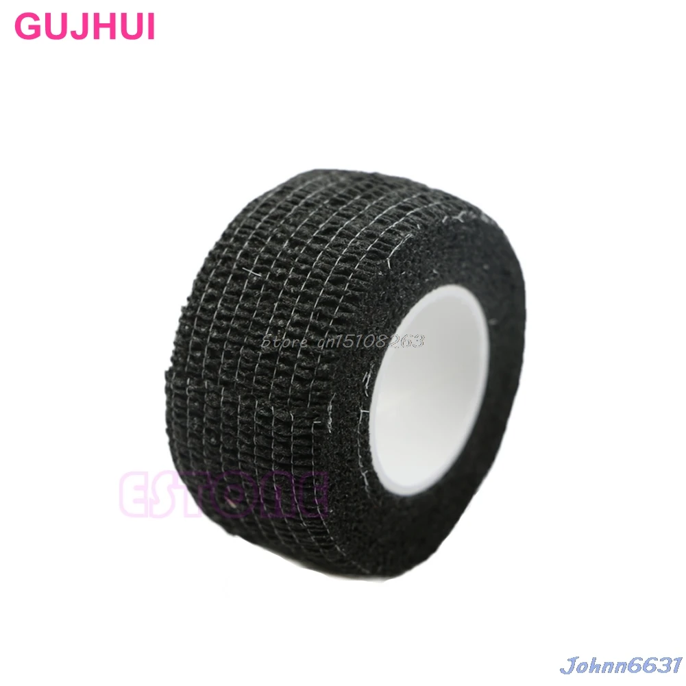 2 рулона гибкая лента для обертывания пальцев пилка маникюра черная # Y207E горячая