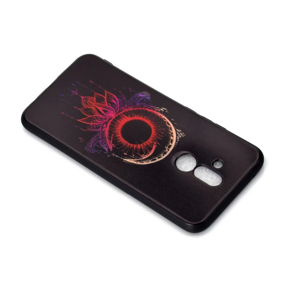 ТПУ силиконовый чехол для LG K8 2017 Европейская версия Slim Fit обложка кожа с 3D Red Fox