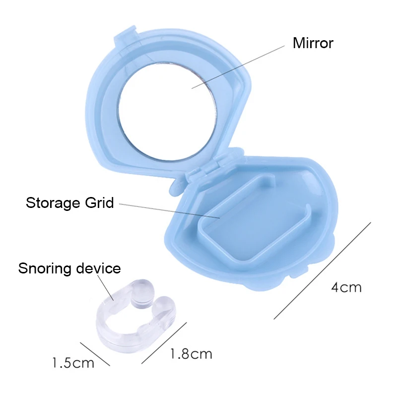 1 шт. Горячая анти храп силиконовый вентиляционный зажим для носа снимает носовые заторы мини-храп устройство Прямая L0047