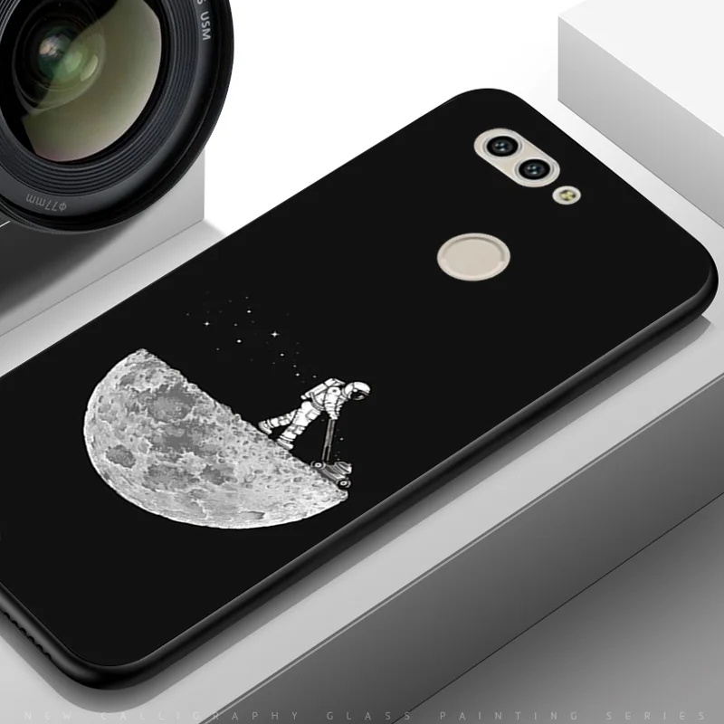 TPUBLK503 YOUVEI чехол для Coque huawei nova 2 2i чехол черный мягкий TPU задняя крышка для huawei nova 3 чехол для huawei nova 3i чехол для телефона - Цвет: TPUBLK503