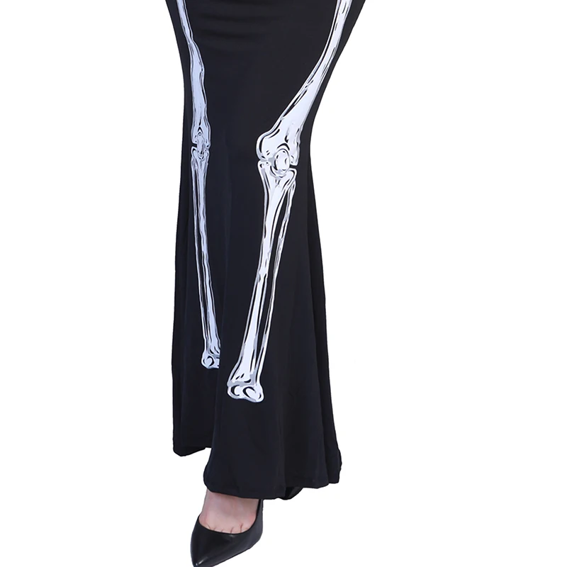 Женский костюм на Хэллоуин с открытыми плечами| |