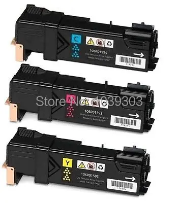 Тонер картридж совместимый с Xerox Phaser 6500N 6500DN WorkCentre 6505 6505DN 106R01601 3 шт.|toner cartridge|compatible