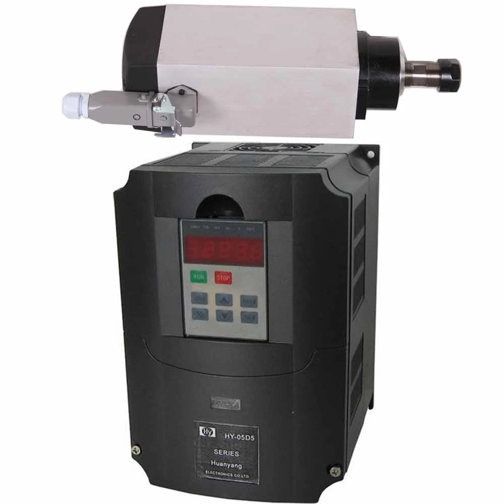 Инвертор привода VFD шлифовальный мотор шпинделя гравировки 3 кВт с воздушным