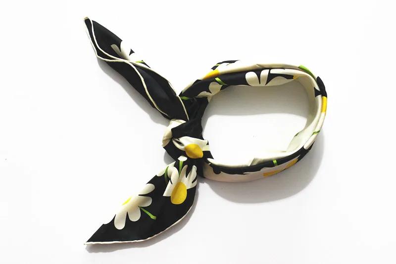 Квадратный шарф из 100% шелка новый стильный модный Шелковый 2 цвета брендовый