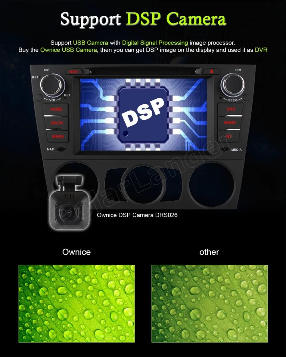 7-дюймовый dvd-плеер для автомобиля Android 6 0 GPS WiFi 4G SIM LTE RDS B/MW 3 серии E90 E91 E92 E93