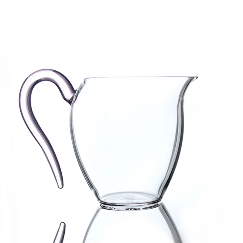 Goofanser цвет стекла справедливой чашки жаропрочное стекло чая ware чай море кунг-фу