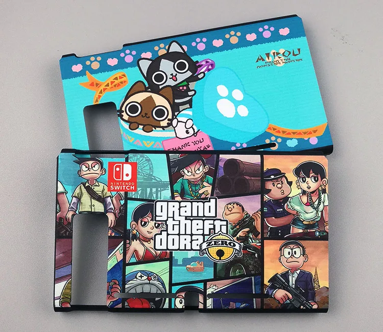 Карманный пластиковый защитный корпус монстров чехол Doraemon /Odyssey для Nintendo Switch