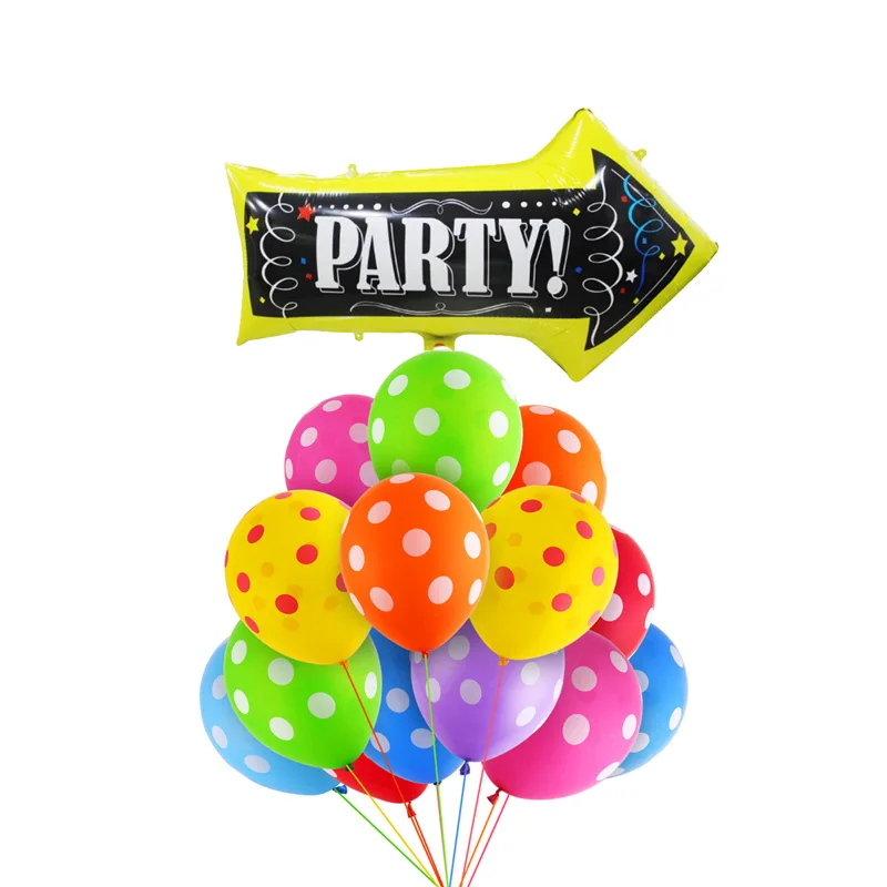 party 11 шт./лот 12 дюймов собачьи лапы вечерние шары латексные шары детский подарок на день рождения детский душ вечерние игрушки украшения globos - Цвет: party