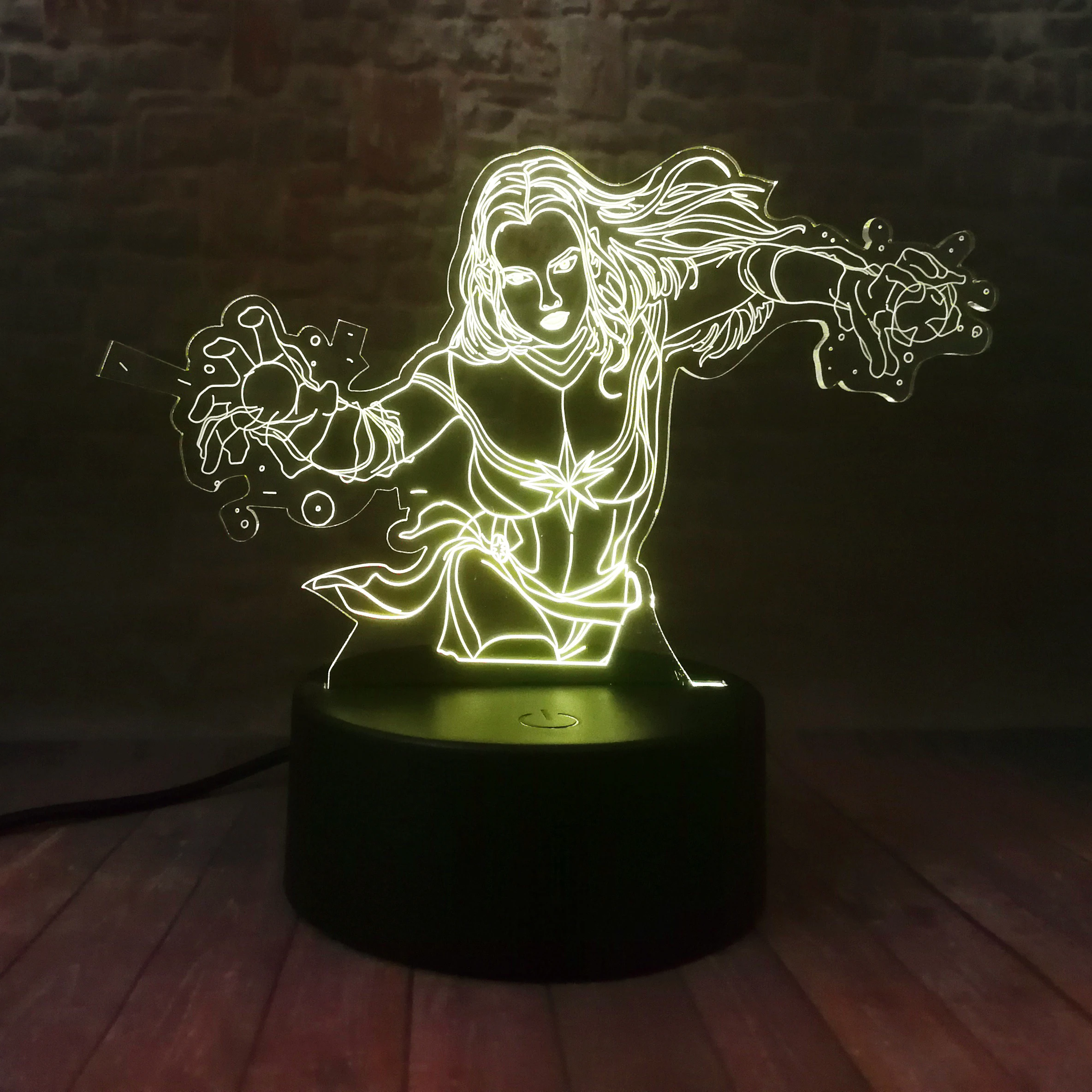 Amroe хит продаж 2019 Супергерой из фильма Marvel Мстители легенды 3D капитан Марвел 7