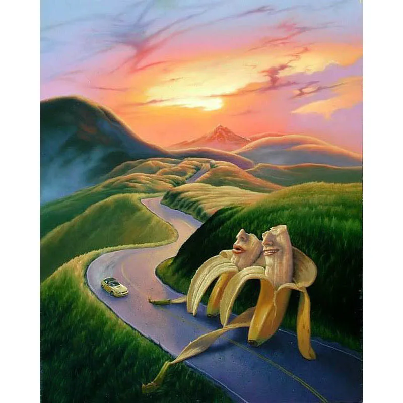 

diamond painting full square sunset highway landscape,5D Diy Diamond Painting Mosaic Diamond Embroidery Rhinestones Paint