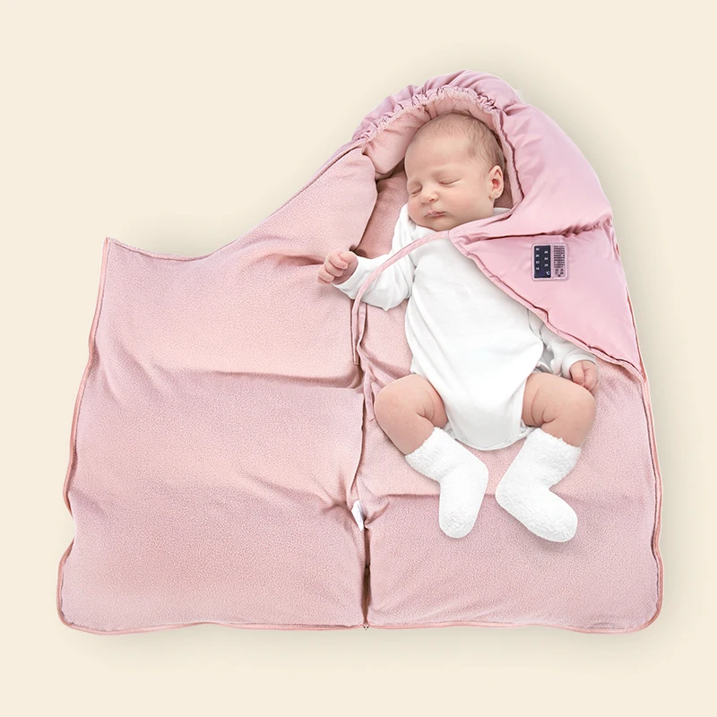 Спальный мешок SPIRITKIDS для малышей толстый зимний спальный визуальная температура