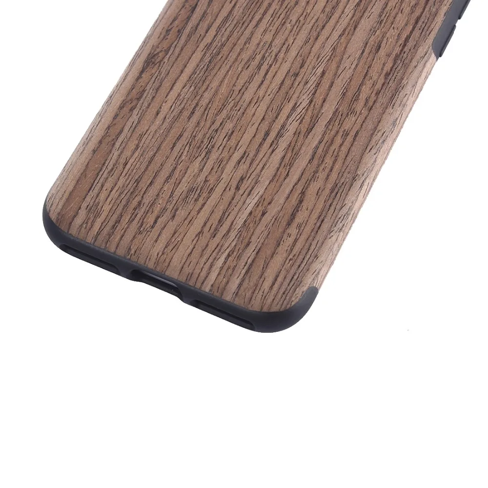 For iPhone 7 Teak Wood Grain Paste Skin Soft TPU Protective Case for Plus | Мобильные телефоны и аксессуары