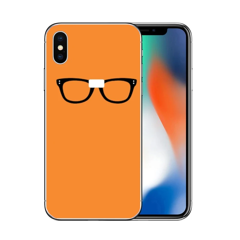 Оранжевый это новый черный постер для ТВ шоу Жесткий Чехол телефона из ПК iphone 6 6S 7